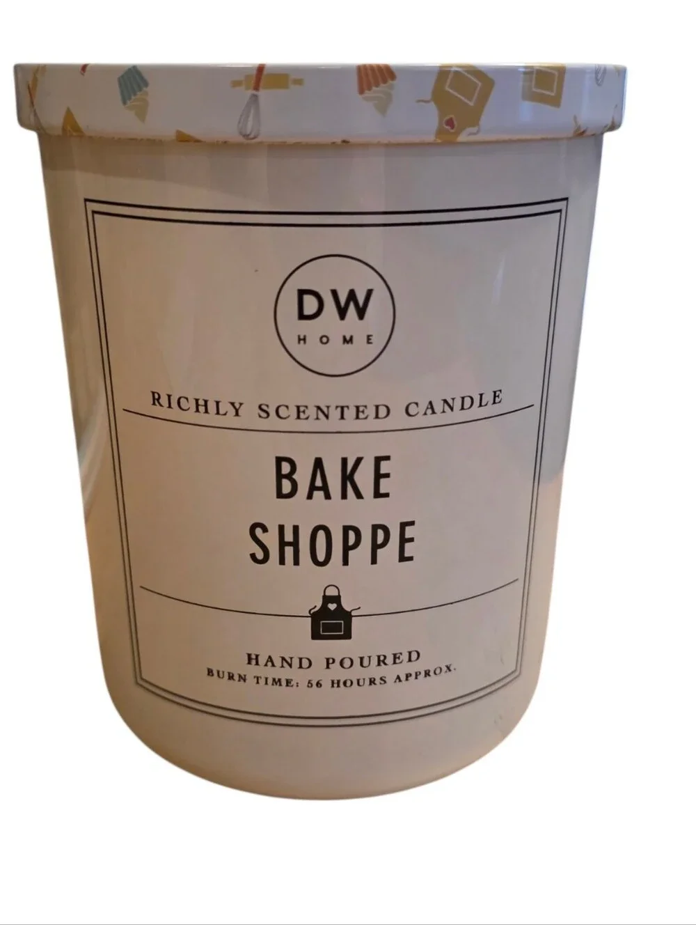 DW Home White Bake Shoppe Scented Candle 15.3 oz NWT